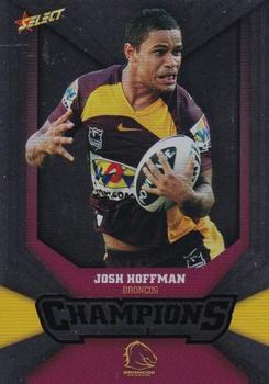 2011 NRL Champions - Silver Parallel #SP7 Josh Hoffman Front